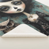 Die Gotische Puppe und ihr Haustier-Eule Sherpadecke (3/4)