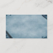 Die gotische Visitenkarte des Todes (Rückseite)