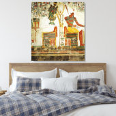 Die Götter Osiris und Atum, aus Grab von Leinwanddruck (Insitu (Schlafzimmer))