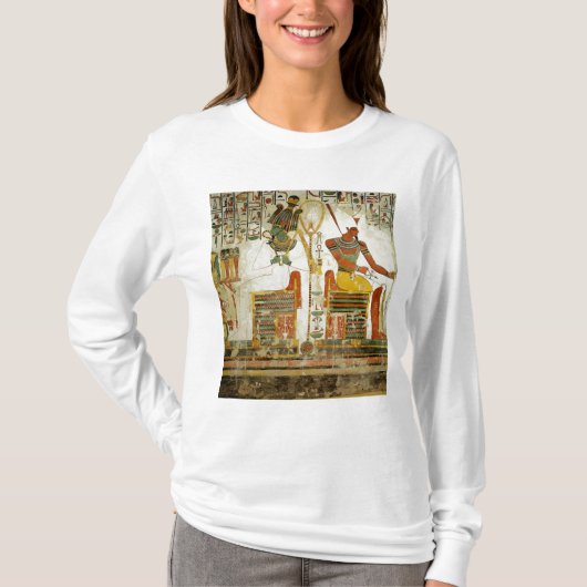 Die Götter Osiris und Atum, vom Grab von T-Shirt (Vorderseite)
