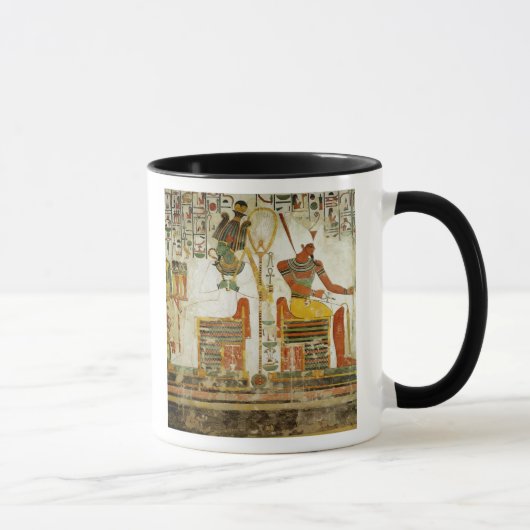Die Götter Osiris und Atum, vom Grab von Tasse (Rechts)