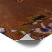 Die Götter südamerikanische Folkloredruckkunst Poster (Ecke)