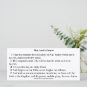 Die Gotteskarte (Stehend Vorderseite)