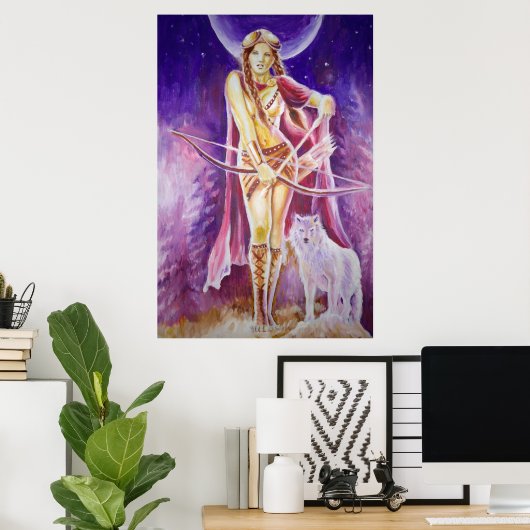 Die Göttin Bendis Poster (Heimbüro)