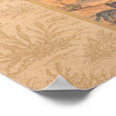 Die Göttin Bhairavi Devi mit Shiva Poster (Ecke)