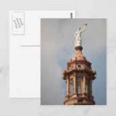 Die Göttin der Freiheit Postkarte (Vorne/Hinten)