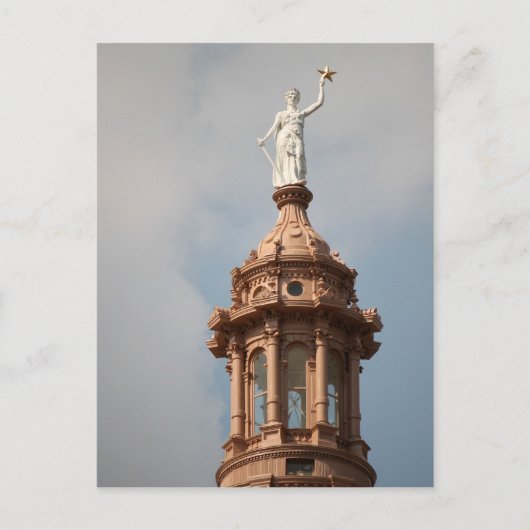 Die Göttin der Freiheit Postkarte (Vorderseite)