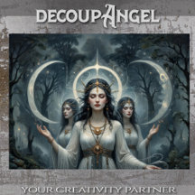 Die Göttin der Kreuzung und der Monddekoupag