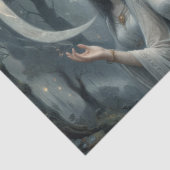 Die Göttin der Kreuzung und der Monddekoupag Seidenpapier (Detail)