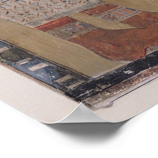 Die Göttin Hathor platziert den Zauberkragen Poster (Ecke)