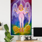 Die Göttin Inanna Poster (Heimbüro)