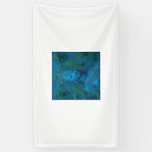 Die Göttin Ishtar im See des ewigen Lebens Banner (Vertikal)