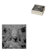 Die Göttin Ishtar im See des ewigen Lebens Gummistempel (Stempel)