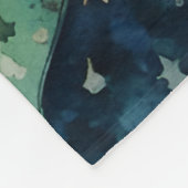 Die Göttin mit rotem Haar Fleecedecke (Ecke)