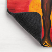 Die Göttin Mousepad (Ecke)