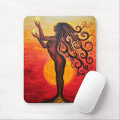 Die Göttin Mousepad (Mit Mouse)