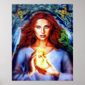Die Göttin von Lisa Iris Poster (Vorne)
