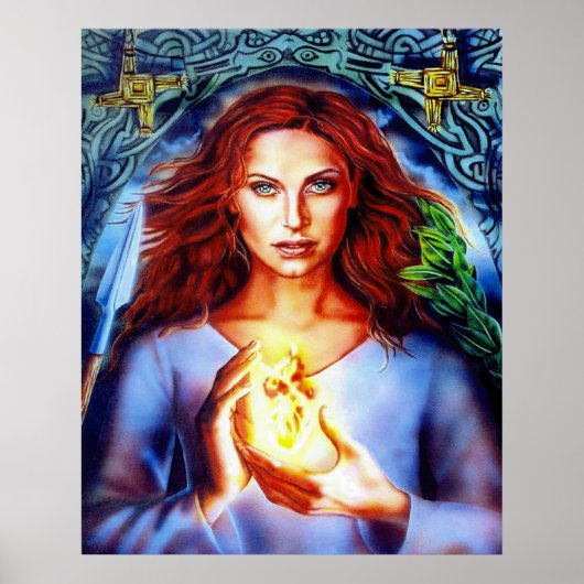 Die Göttin von Lisa Iris Poster (Vorne)