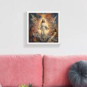 Die göttliche Aussicht Leinwanddruck (Insitu (Wohnzimmer))