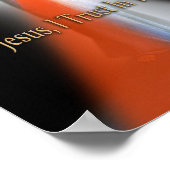 Die göttliche Barmherzigkeit Poster (Ecke)