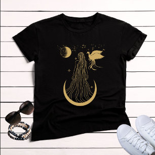 Die göttliche Feminine Phoenix steigt auf T-Shirt