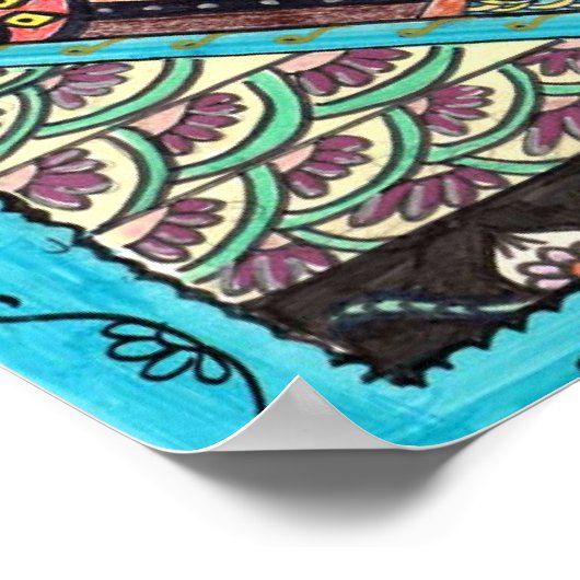 Die göttliche Geometrie! Poster (Ecke)