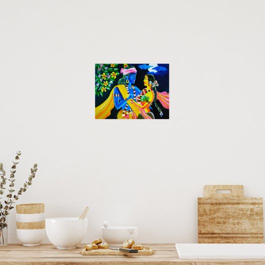 Die göttliche Geschichte Poster (Küche)