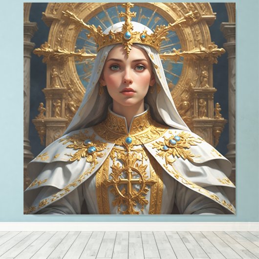 Die göttliche Kaiserin: Eine Geschichte der Himmel Leinwanddruck (Insitu (Holzboden))