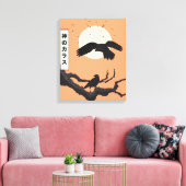 Die göttliche Krähe Leinwanddruck (Insitu (Wohnzimmer))