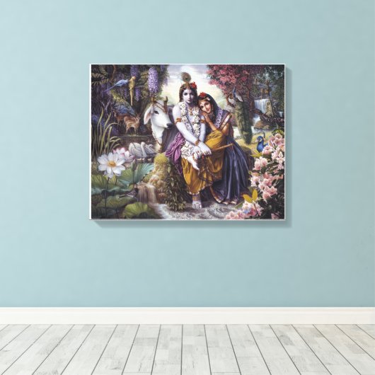 Die göttliche Liebeskunst der Leinwand (Insitu (Holzboden))