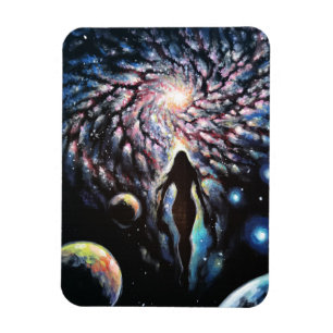 Die göttliche Weiblichkeit im Universum Magnet