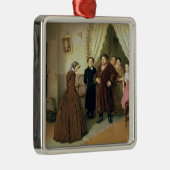 Die Gouvernante, die im Haus des Kaufmannes Ornament Aus Metall (Rechts)