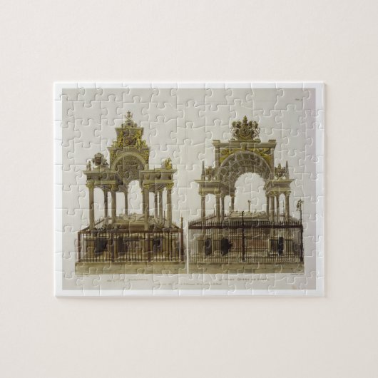 Die Gräber der Königin Elizabeth I und Puzzle (Horizontal)