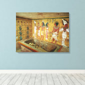 Die Grabkammer im Grab von Tutankhamun Leinwanddruck (Insitu (Holzboden))