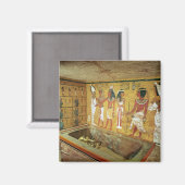 Die Grabkammer im Grab von Tutankhamun Magnet (Vorderseite/Rückseite)