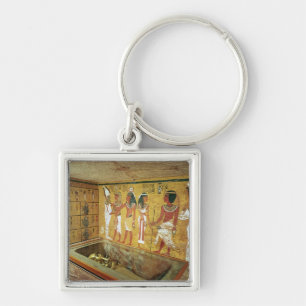 Die Grabkammer im Grab von Tutankhamun Schlüsselanhänger