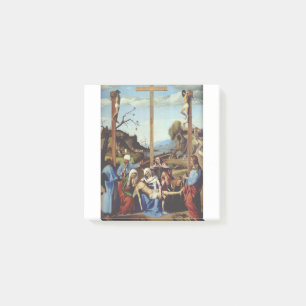 Die Grablegung Jesu Christi Heilige Ikone Kunst Post-it Klebezettel