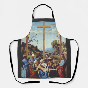 Die Grablegung Jesu Christi Heilige Ikone Kunst Schürze