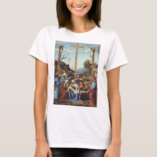 Die Grablegung Jesu Christi Heilige Ikone Kunst T-Shirt
