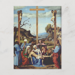 Die Grablegung Jesu Christi Heilige Ikonen Kunst Postkarte