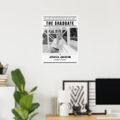 Die Graduierten-Zeitung Vorlagen Multi-Foto Poster (Heimbüro)