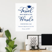 Die Graduiertenpartei Tassel war es wert, die Hass Poster (Heimbüro)