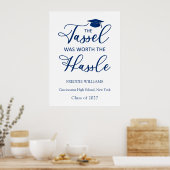 Die Graduiertenpartei Tassel war es wert, die Hass Poster (Küche)