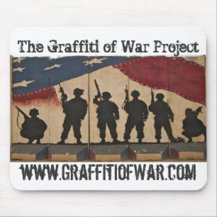 Die Graffiti des Kriegs-Projektes: Mousepad