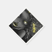 Die Graffiti-Frau Serviette (Ecke)