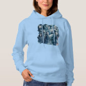 Die Grafik der fünf Armeezeichen Hoodie (Vorderseite)