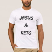 Die Grafik T Jesus- und Keton-Männer T-Shirt (Vorderseite)