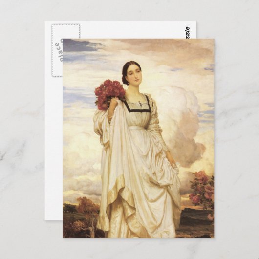 Die Gräfin Brownlow, Frederic Leighton Postkarte (Vorne/Hinten)