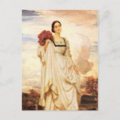 Die Gräfin Brownlow, Frederic Leighton Postkarte (Vorderseite)