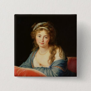 Die Gräfin Catherine Vassilievna Skavronskaia Button